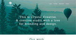 Desktop Screenshot of crystalcreative.com.au